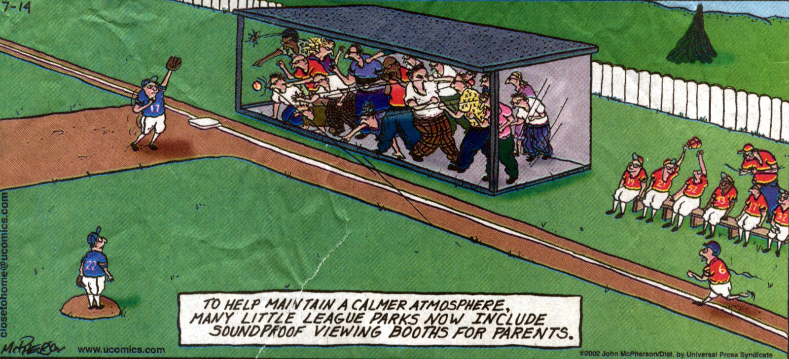 Sound-proofed spectators